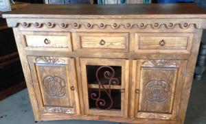 Stained Adobe buffet
